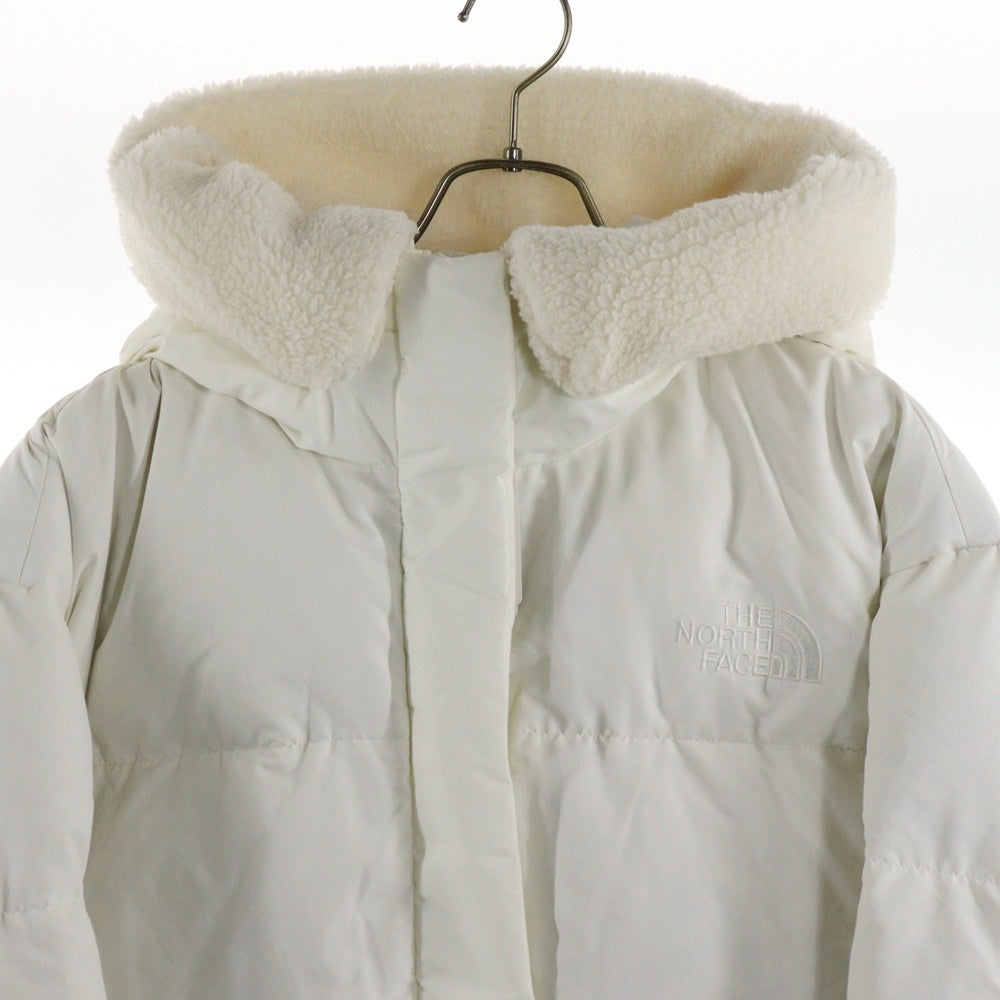 THE NORTH FACE(ザノースフェイス) ボア フーディー ダウンジャケット ホワイト NJ1DM81J