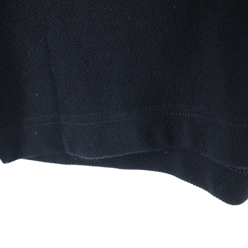 Palm Angels(パームエンジェルス) 23AW MONOGRAM PIQUET POLO TRACK SHIRT モノグラム ピケ ロゴエンブロイダリー トラック シャツジャケット ブラック/ベージュ PMBD046E23JER001