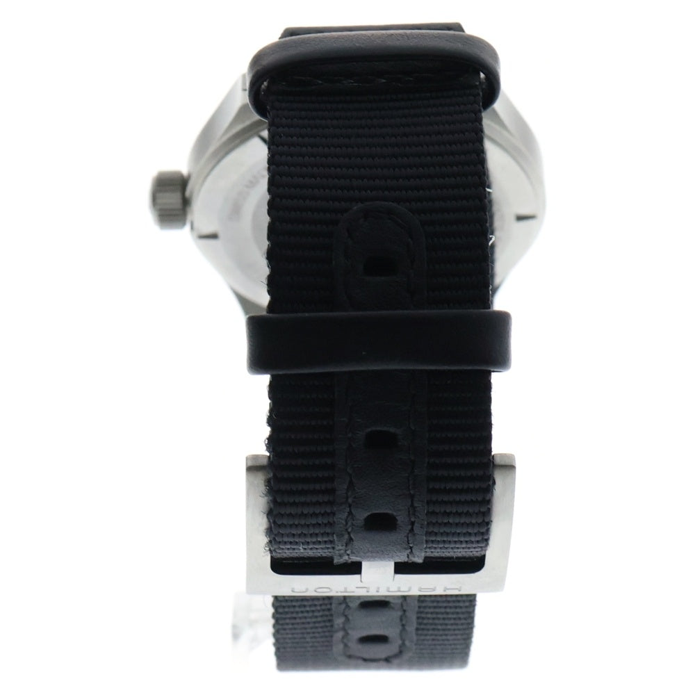 HAMILTON(ハミルトン) カーキフィールド クォーツ 38mm ステンレスウォレット 時計 シルバー/ブラック H69401430