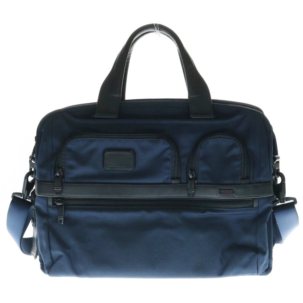 TUMI(トゥミ) SHIPS別注 ALPHA II アルファ 2 エクスパンダブル 2WAY トートバッグ ショルダーバッグ ネイビー26169NVS2E