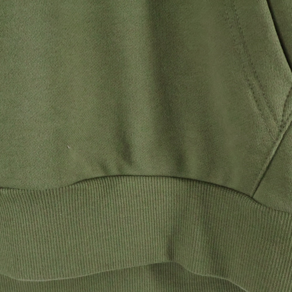 DIESEL(ディーゼル) S-GIRK-HOOD-SMALLOGO フロントロゴ プルオーバーフーディー パーカー スウェット カーキ A02313