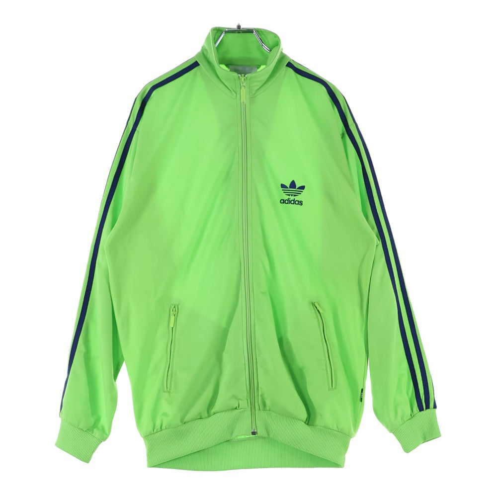 adidas(アディダス) 80S VINTAGE 万国旗タグ トレフォイルロゴ トラックジャケット ジャージ グリーン