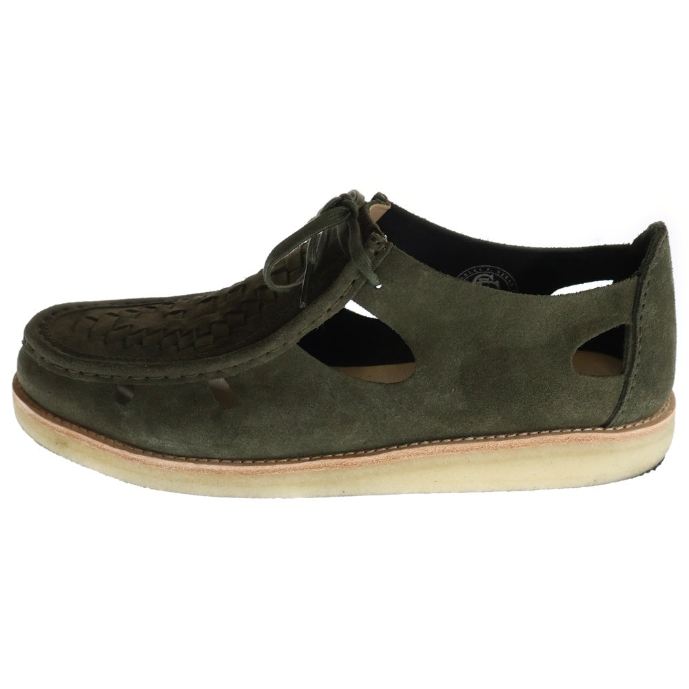 KITH(キス) ×Clarks Originals ×Ronnie Fieg Brixham Olive Combi クラークスオリジナル ロニーファイグ ブリックハム ローカットサンダル US10/27cm CK26183616