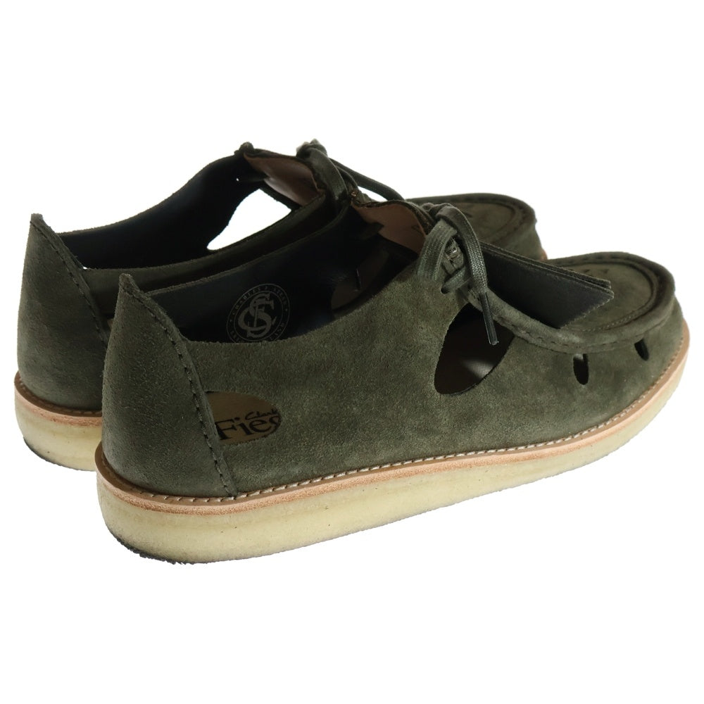 KITH(キス) ×Clarks Originals ×Ronnie Fieg Brixham Olive Combi クラークスオリジナル ロニーファイグ ブリックハム ローカットサンダル US10/27cm CK26183616
