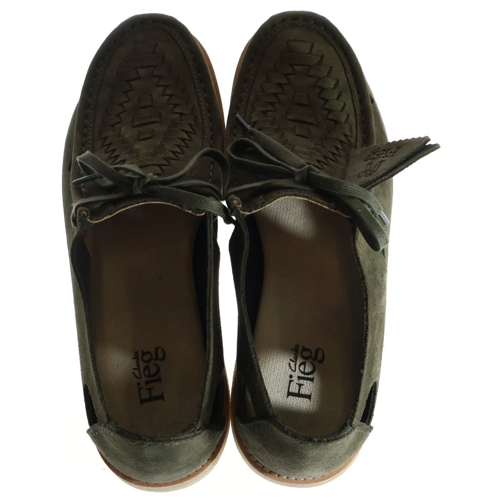 KITH(キス) ×Clarks Originals ×Ronnie Fieg Brixham Olive Combi クラークスオリジナル ロニーファイグ ブリックハム ローカットサンダル US10/27cm CK26183616