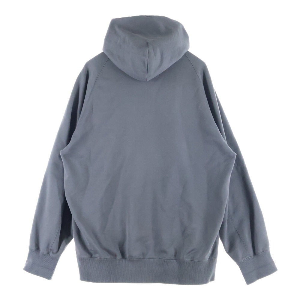 Sacai(サカイ) 24SS SWEAT JERSEY HOODIE ダブルジッパー スウェットジップアップパーカー フーディー グレー SCM-069