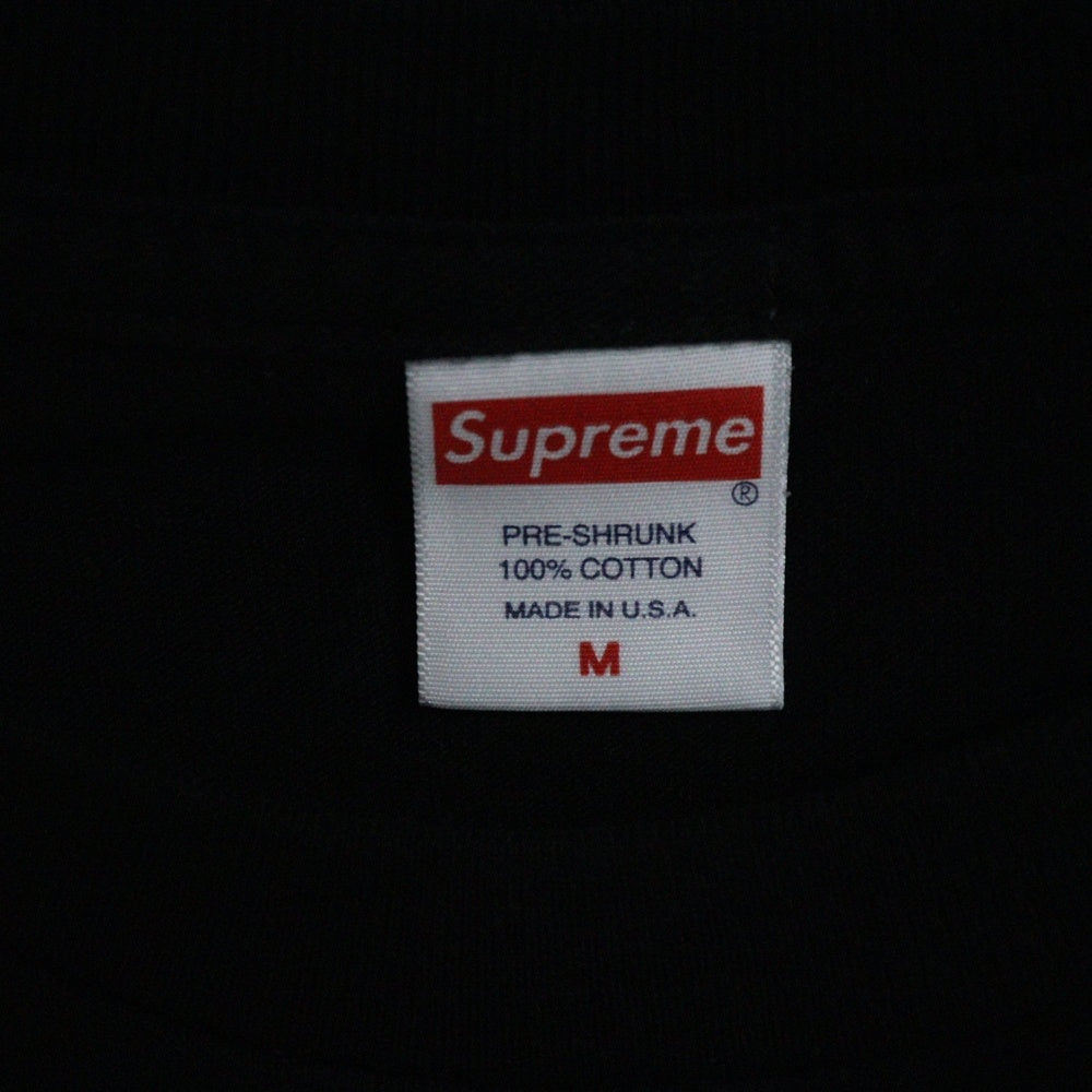 SUPREME(シュプリーム) 15AW Merry Xmas Tee メリークリスマス グラフィックプリント クルーネック半袖Tシャツ カットソー ブラック