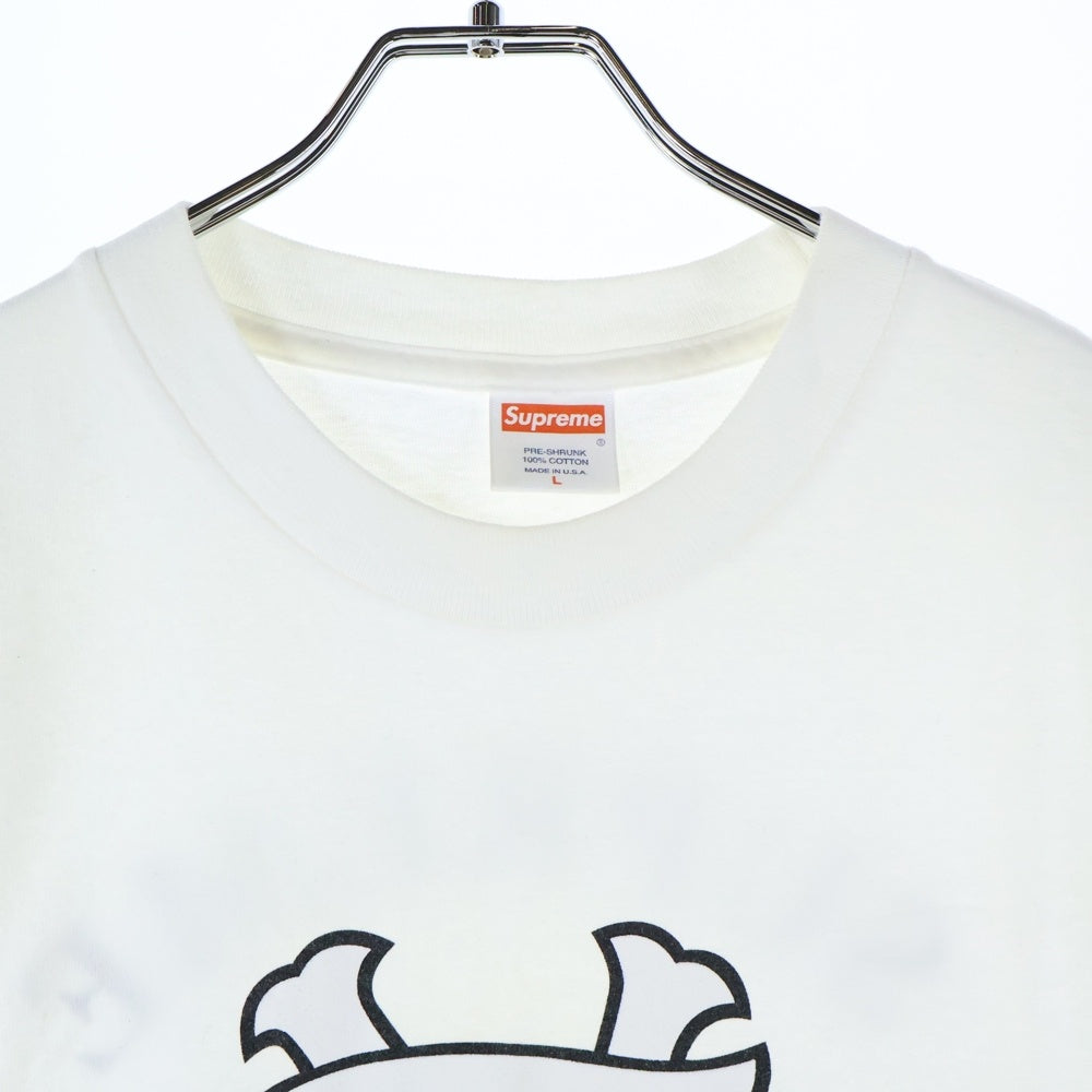 SUPREME(シュプリーム) 07AW × NEIGHBORHOOD NS Logo Tee ネイバーフッド グラフィックプリント クルーネック半袖Tシャツ カットソー ホワイト