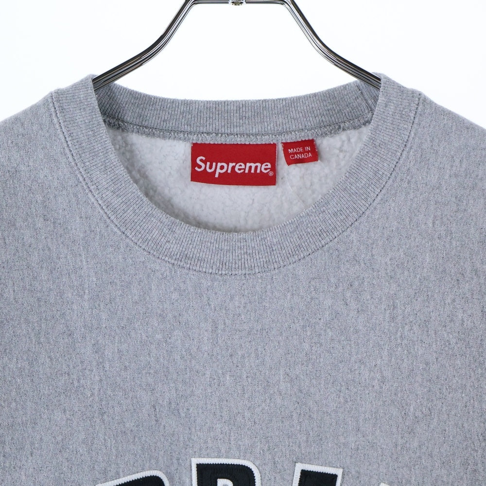 SUPREME(シュプリーム) 15AW Arc Logo Crewneck アーチロゴ クルーネックスウェットトレーナー グレー