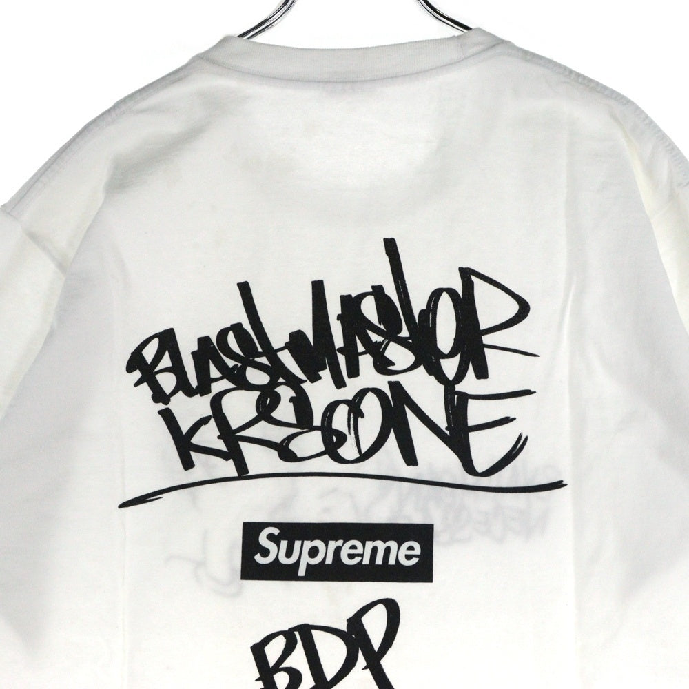 SUPREME(シュプリーム) 14AW All Means Tee オールミーンズ グラフィックプリント クルーネック半袖Tシャツ カットソー ホワイト