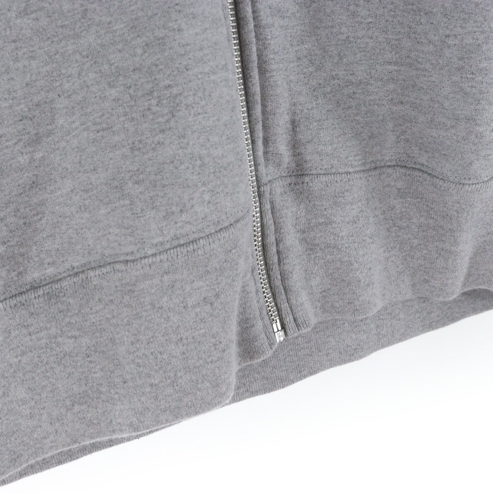 SUPREME(シュプリーム) 14AW Logo Tape Zip Up ロゴテープ スウェット ジップアップパーカー グレー