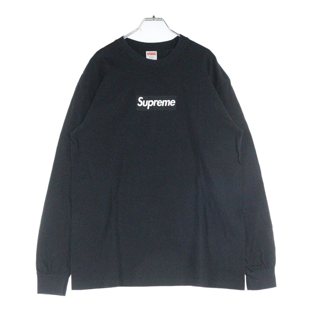 SUPREME(シュプリーム) 20AW Box Logo L/S Tee ボックスロゴ クルーネック長袖Tシャツ カットソー ブラック
