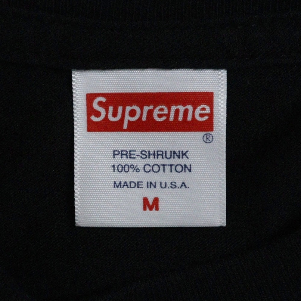 SUPREME(シュプリーム) 20AW Box Logo L/S Tee ボックスロゴ クルーネック長袖Tシャツ カットソー ブラック