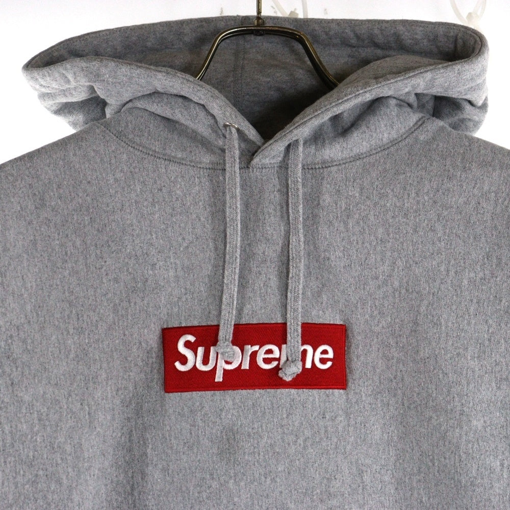 SUPREME(シュプリーム) 16AW Box Logo Hooded Sweatshirt ボックスロゴ スウェット プルオーバーパーカー グレー