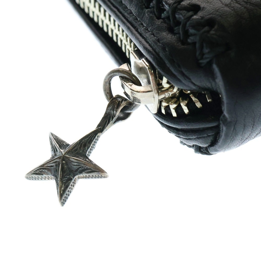FUNNY(ファニー) CHARLIES WALLET ONE STAR チャーリーズ ワンスター ラウンドジップ レザー ウォレット