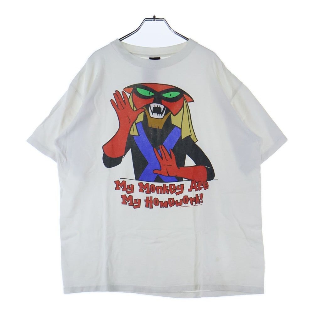 VINTAGE(ヴィンテージ) 90S VINTAGE SPACE GHOST ヴィンテージ スペースゴースト プリント 半袖Tシャツ カットソー ホワイト