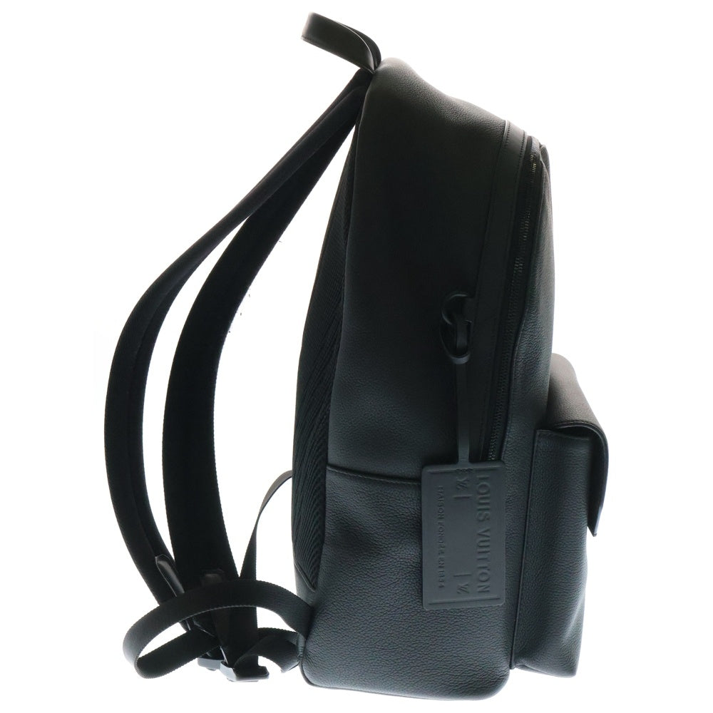 LOUIS VUITTON(ルイヴィトン) アエログラム テイクオフ レザー バックパック リュック ブラック RFID M57079