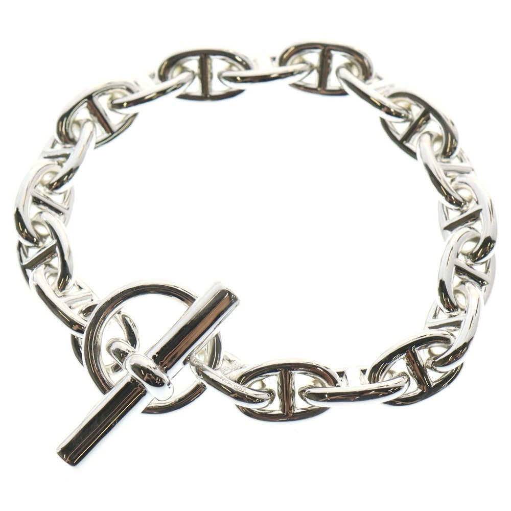HERMES(エルメス) Chaine d'Ancre PM シェーヌダンクル 19コマ チェーンブレスレット シルバー