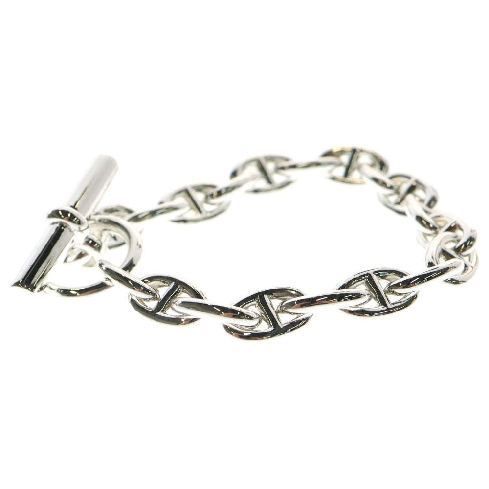 HERMES(エルメス) Chaine d'Ancre PM シェーヌダンクル 19コマ チェーンブレスレット シルバー