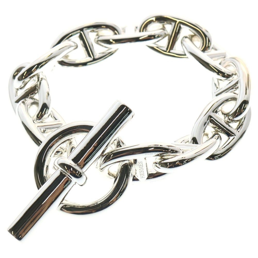 HERMES(エルメス) Chaine d'Ancre TGM シェーヌダンクル 11コマ チェーンブレスレット シルバー
