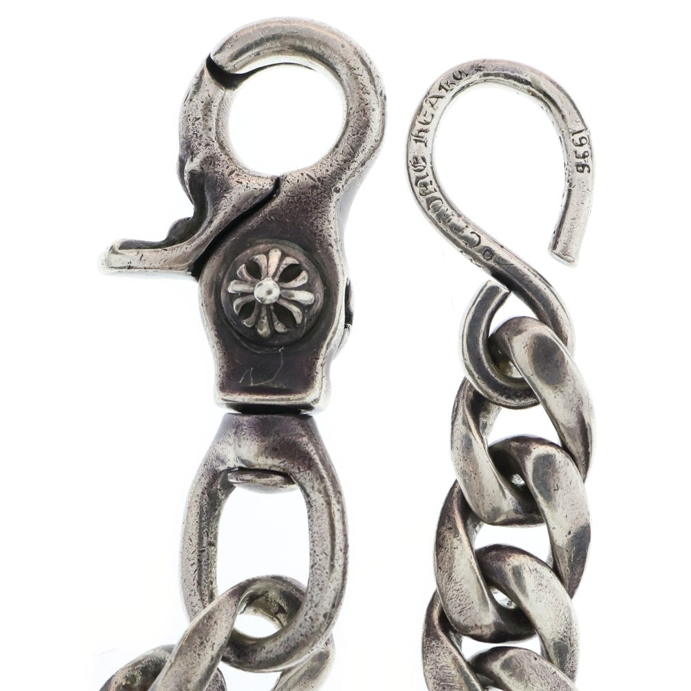 CHROME HEARTS(クロムハーツ) CLASSIC SHORT-S/ 1クリップショートクラシック ウォレットチェーン シルバー BCA067