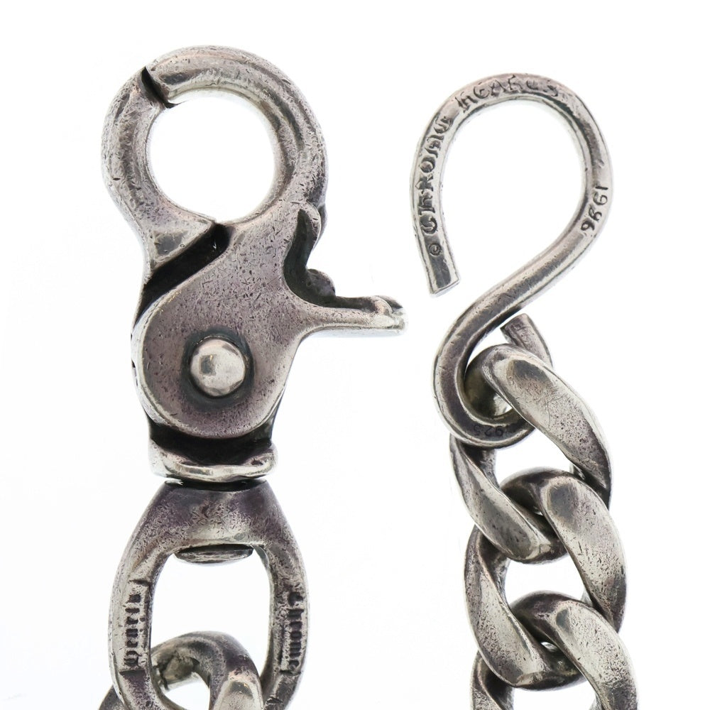 CHROME HEARTS(クロムハーツ) CLASSIC SHORT-S/ 1クリップショートクラシック ウォレットチェーン シルバー BCA067