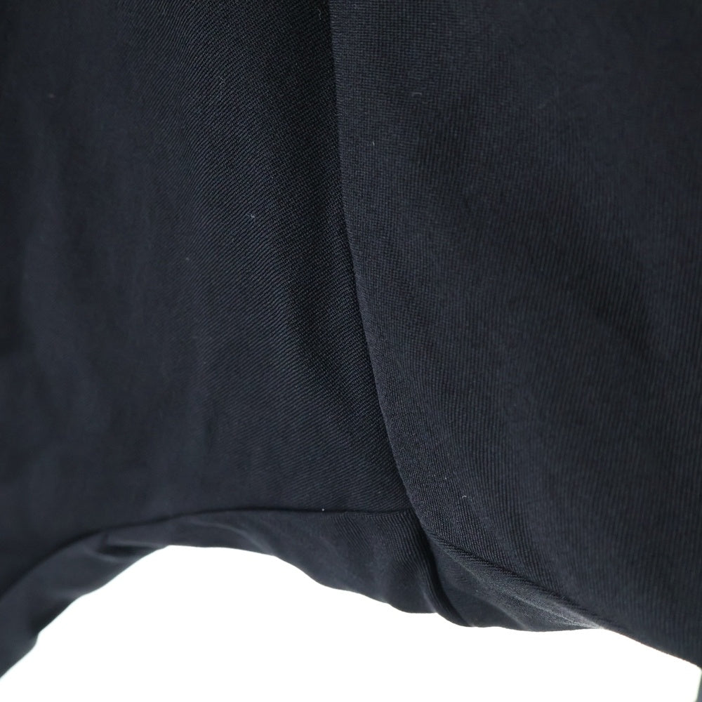 Yohji Yamamoto POUR HOMME(ヨウジヤマモト プールオム) 14AW フロントジップ ウールサルエルパンツ ブラック HF-P29-100