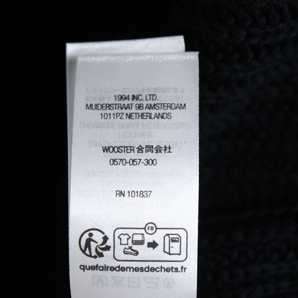 SUPREME(シュプリーム) 25SS Old English Printed Sweater Black オールドイングリッシュ プリント クルーネック コットンニット セーター ブラック