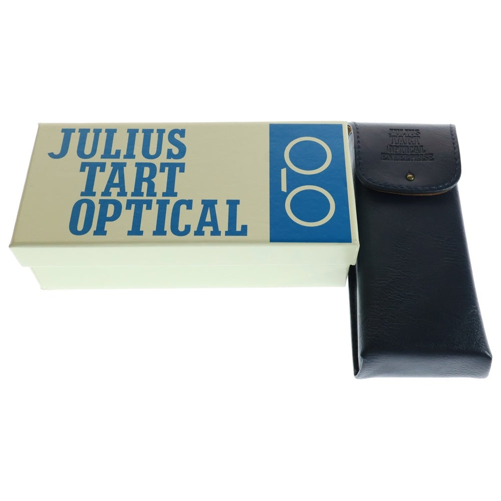 JULIUS TART OPTICAL(ジュリアス タートオプティカル) AR 46/24 BLACK WOOD 日本製 ボスリントン ブラックウッド サングラス メガネ 眼鏡 ブラック