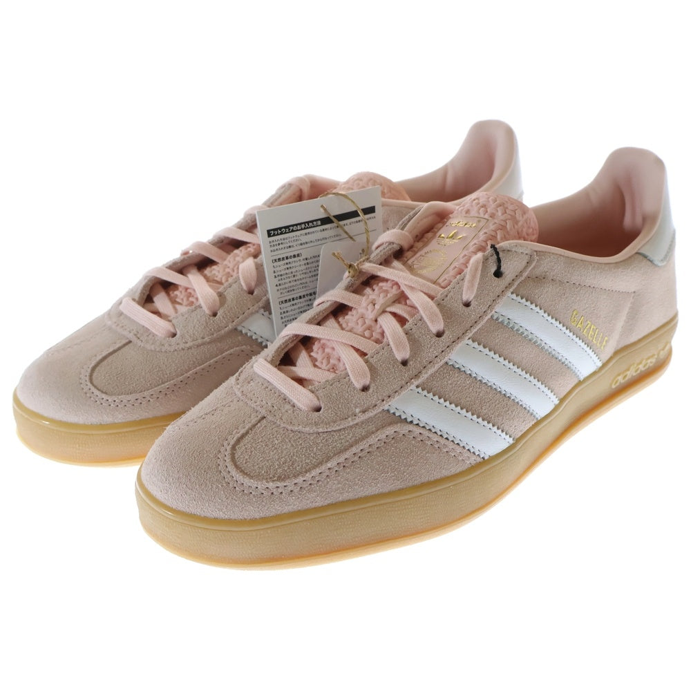 adidas Originals(アディダスオリジナルス) GAZELLE INDOOR W ガゼル インドア スエード ローカットスニーカー ピンク US9/26.0cm IH5484