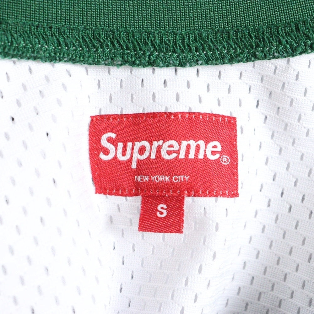 SUPREME(シュプリーム) 20SS Animal Basketball Jersey アニマルプリント メッシュ ジャージ タンクトップ ホワイト/グリーン