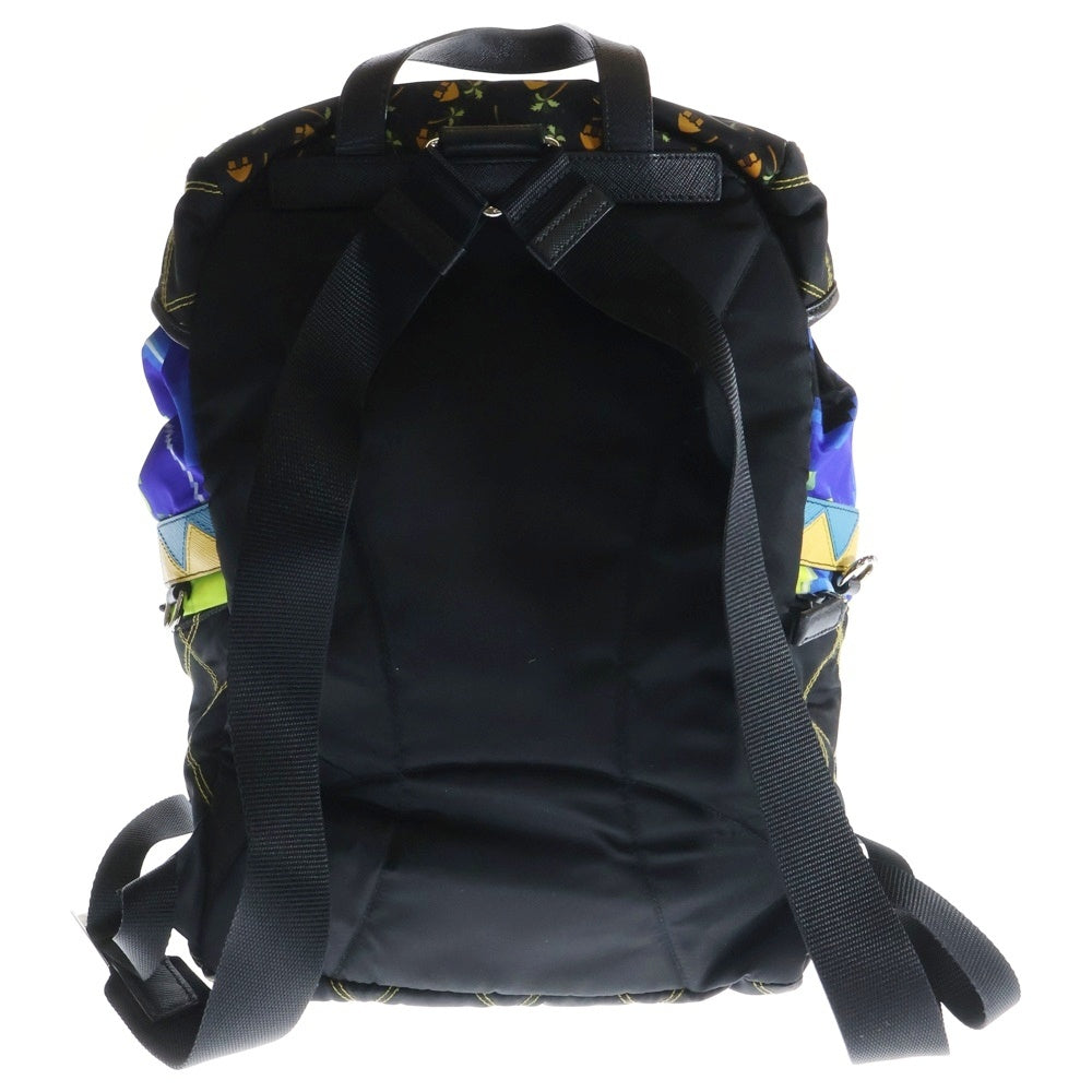 PRADA(プラダ) Re-Nylon リナイロン レーダー柄 リュック バックパック マルチカラー 1BZ039