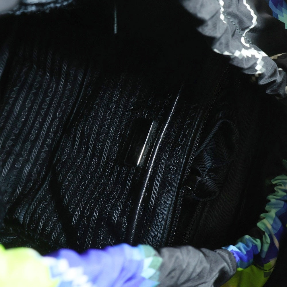 PRADA(プラダ) Re-Nylon リナイロン レーダー柄 リュック バックパック マルチカラー 1BZ039