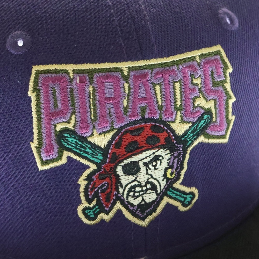 NEW ERA(ニューエラ) PIRATES キャップ ブラック/パープル
