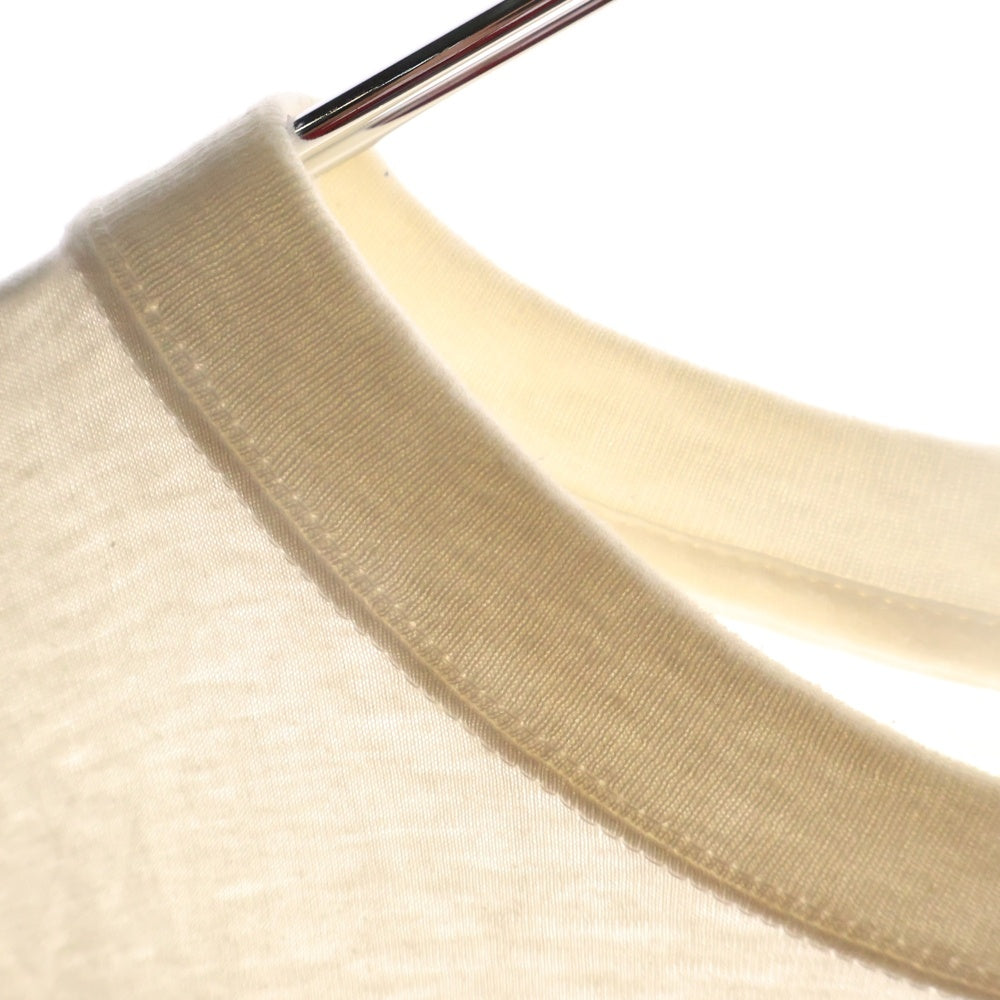 NO BRAND(ノーブランド) PROFONDO ROSSO ムービープリント 半袖Tシャツ ホワイト