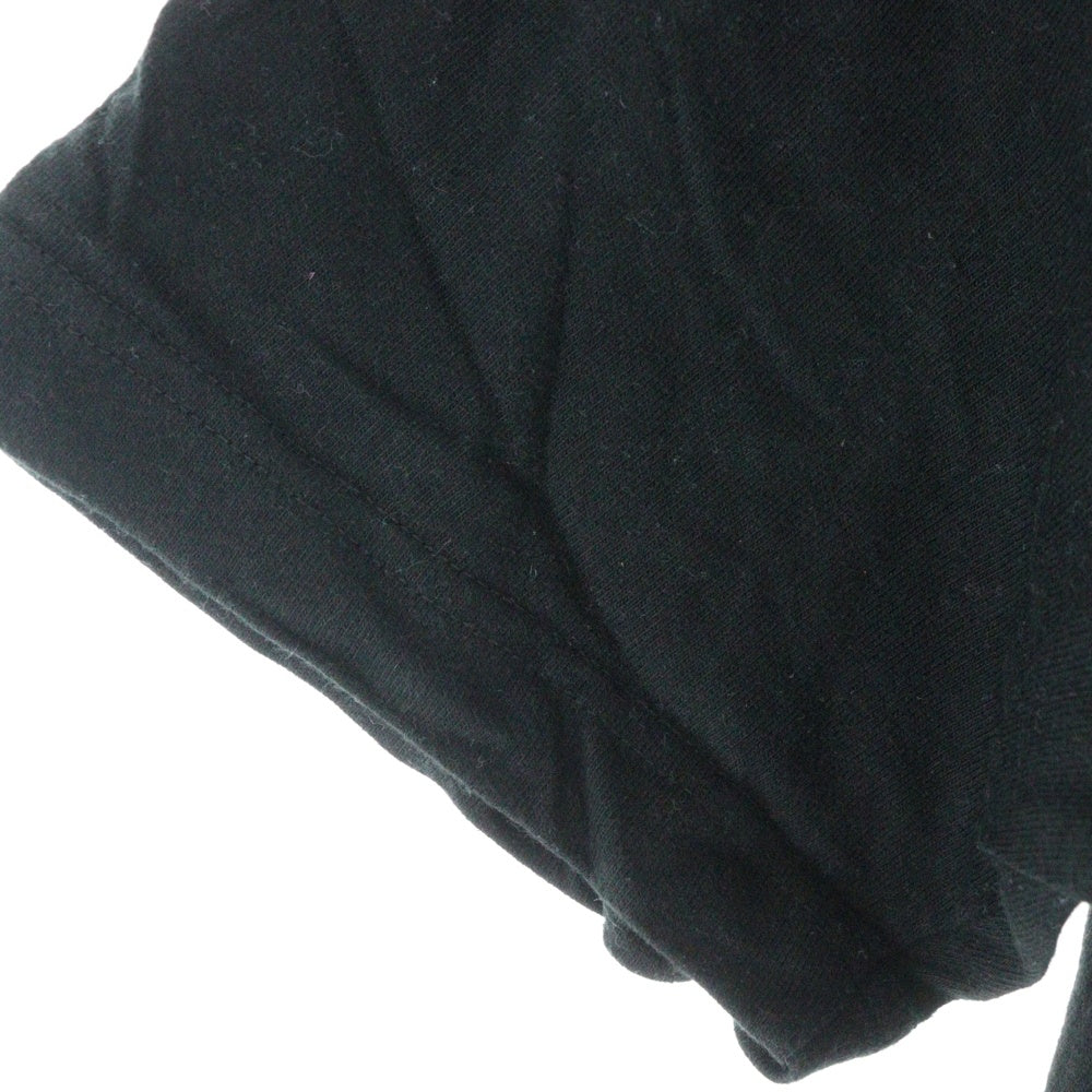 NO BRAND(ノーブランド) FRAMTID スカルプリント 半袖Tシャツ ブラック