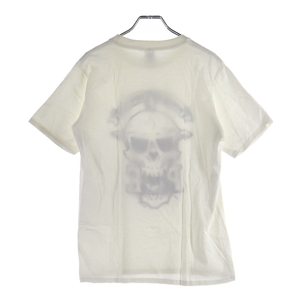 GILDAN(ギルダン) POWER OF EXPRESSION スカルプリント 半袖Tシャツ ホワイト