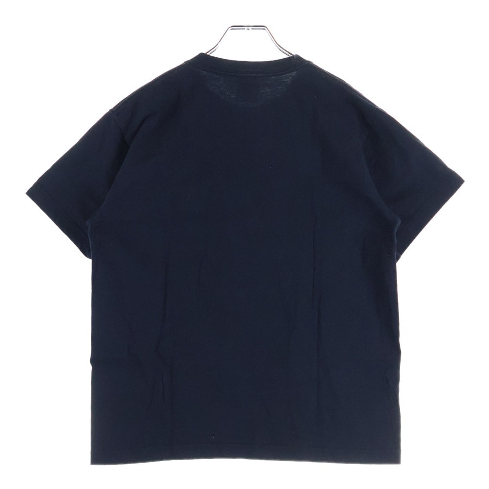 NO BRAND(ノーブランド) オレたちひょうきん族 アナタノマケヨ フロントプリント 半袖Tシャツ ブラック