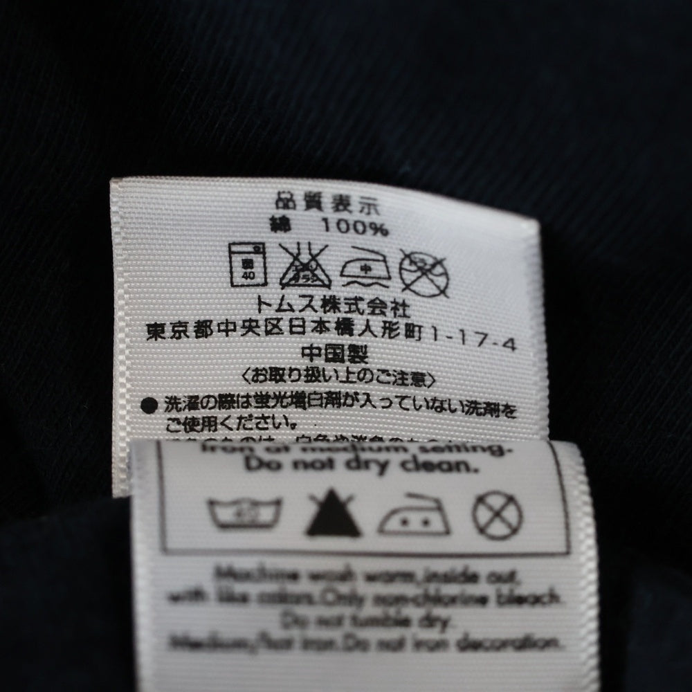 NO BRAND(ノーブランド) オレたちひょうきん族 アナタノマケヨ フロントプリント 半袖Tシャツ ブラック