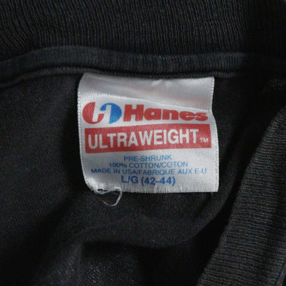 VINTAGE(ヴィンテージ) 80-90S VINTAGE PUBLIC ENEMY TARGET LOGO TEE HANES パブリックエナミー ターゲットロゴ クルーネック 半袖Tシャツ カットソー ブラック