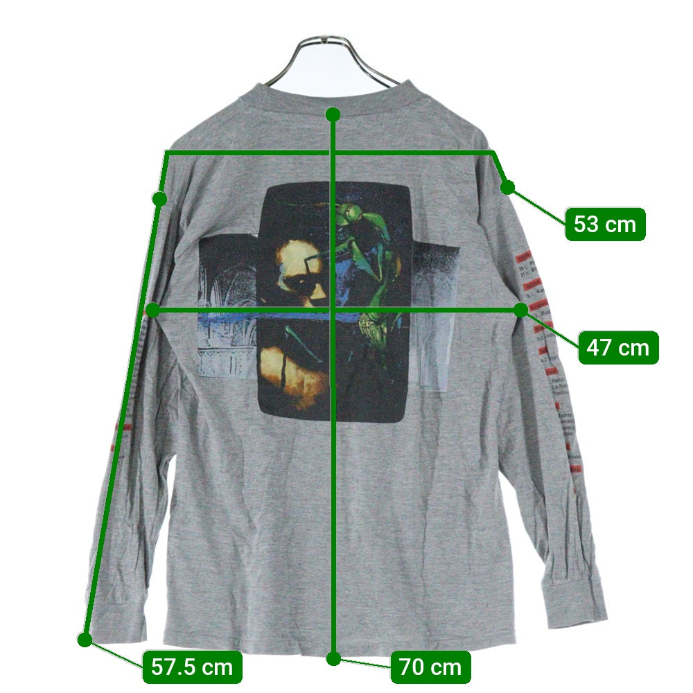 VINTAGE(ヴィンテージ) 90S KREATOR World after the Rain Tour 1993 クリーター ツアー長袖Tシャツ カットソー グレー