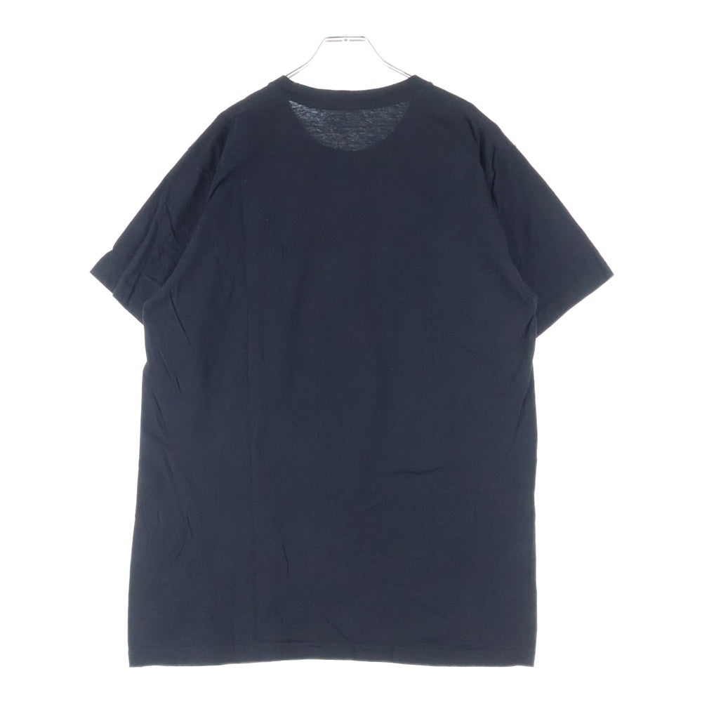 NO BRAND(ノーブランド) Ashes to Ashes USA製 フロントプリント 半袖Tシャツ ブラック