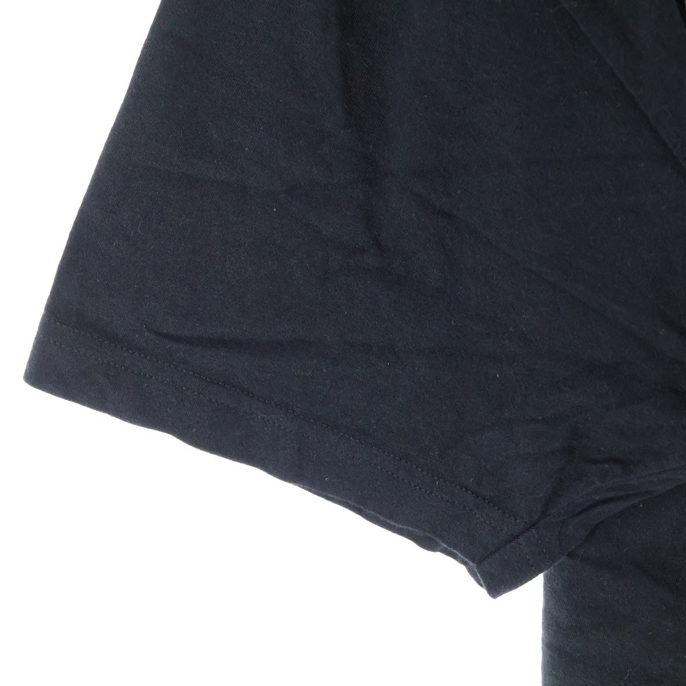 NO BRAND(ノーブランド) Ashes to Ashes USA製 フロントプリント 半袖Tシャツ ブラック