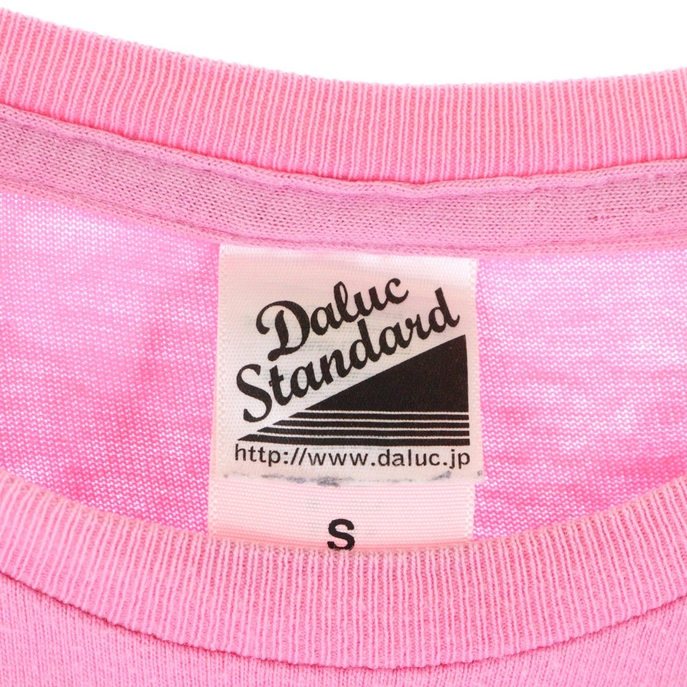 NO BRAND(ノーブランド) 本宮映画劇場 フロントプリント 半袖Tシャツ ピンク