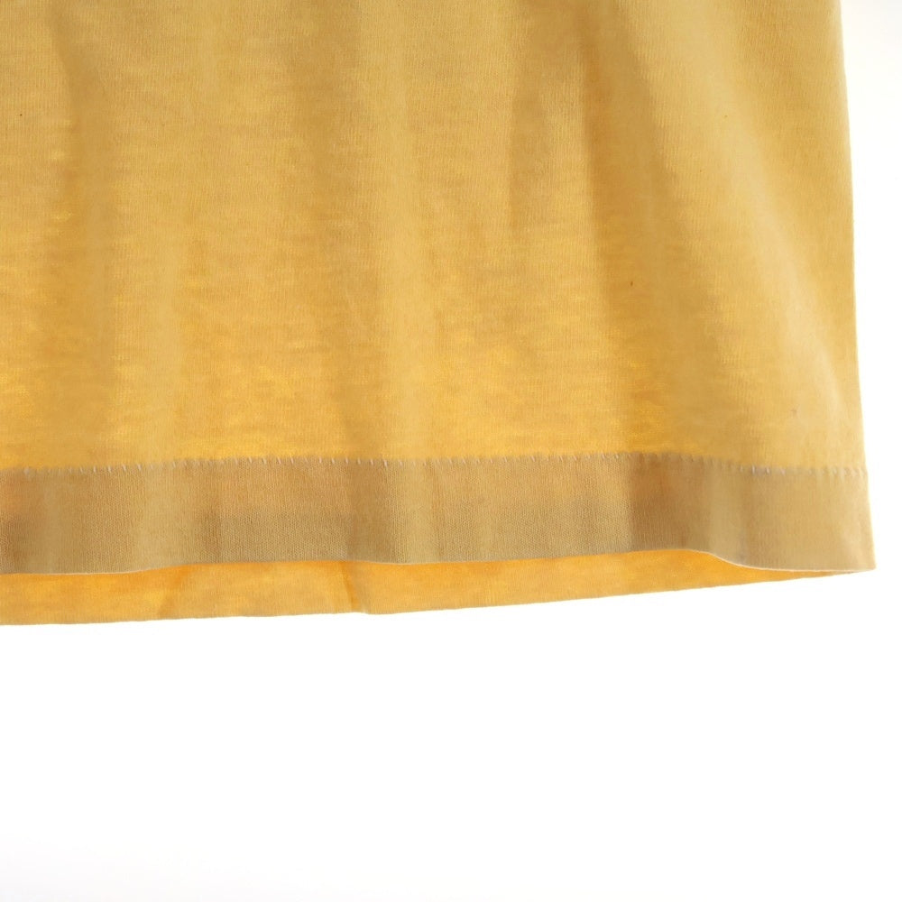 VINTAGE(ヴィンテージ) 90S CONFIDENCE THE ULTIMATE COSMETIC 裾シングル USA製 半袖Tシャツ イエロー