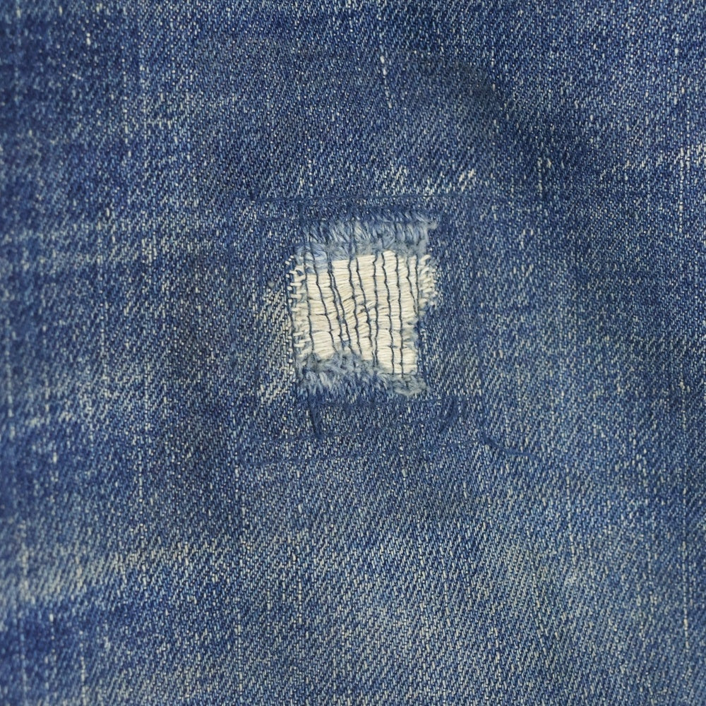 Levi's(リーバイス) 50S VINTAGE 501XX 53MODEL ヴィンテージ 両面タブ BIG‐E ボタン裏無刻印 均等V センターセット デニムパンツ インディゴ