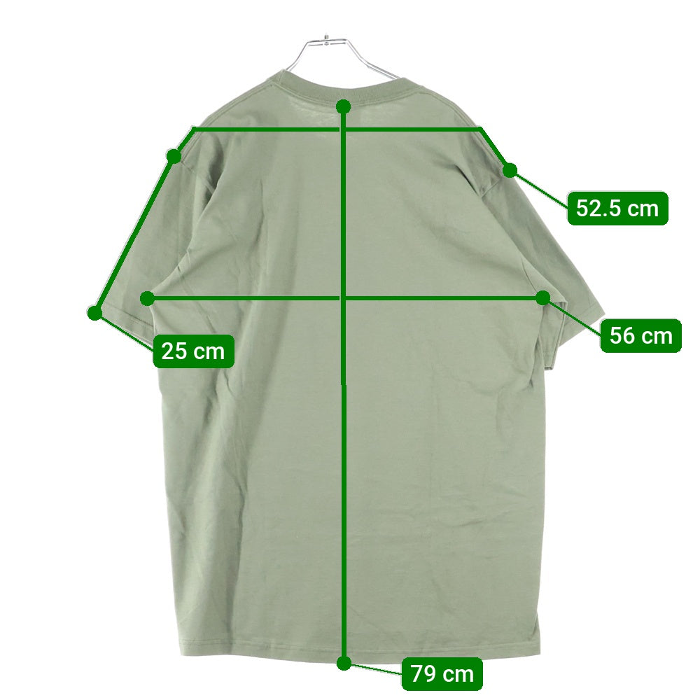 SUPREME(シュプリーム) 20AW Cross Box Logo Tee クロスボックスロゴプリント 半袖Tシャツ カットソー カーキ