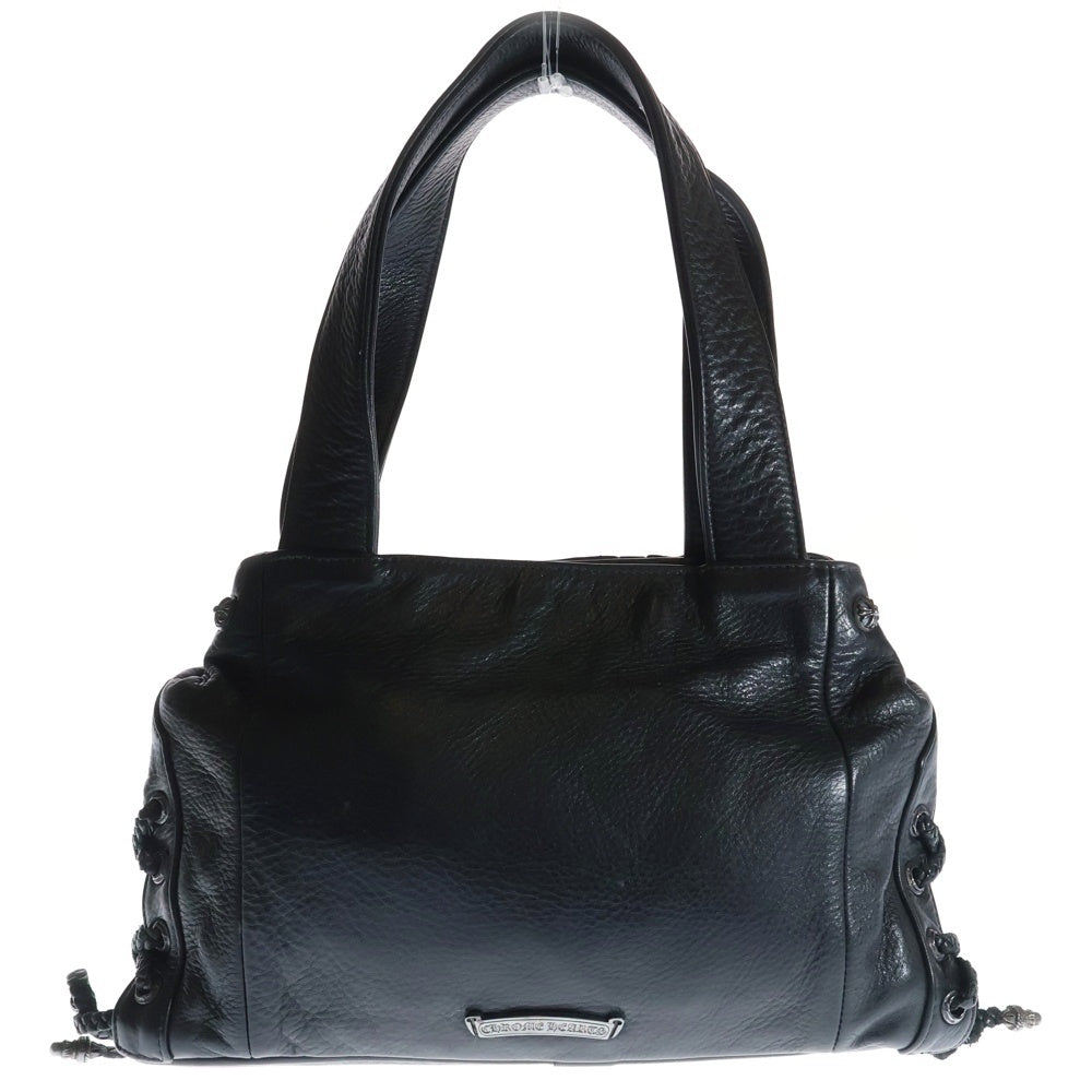 CHROME HEARTS(クロムハーツ) JJ DEAN SMALL ディーン スモール レザー ライダース ハンドバッグ ブラック