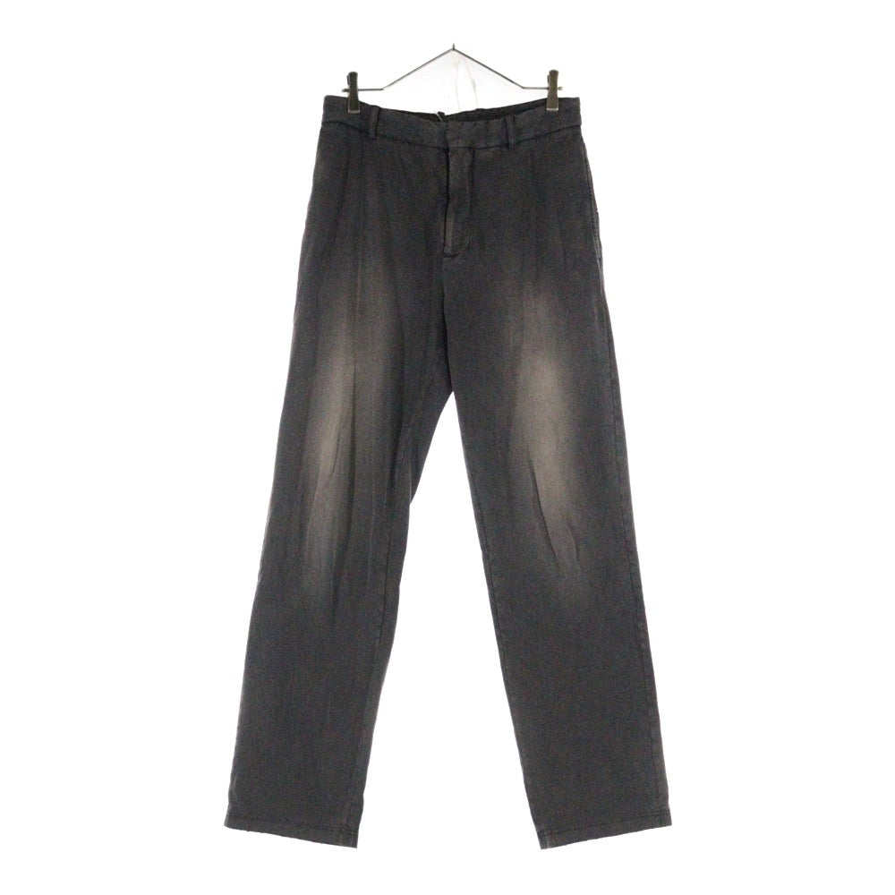 BALENCIAGA(バレンシアガ) 21AW WORN OUT COTTON KNIT PANTS ウォームアウト コットンニット パンツ チャコールグレー 662403