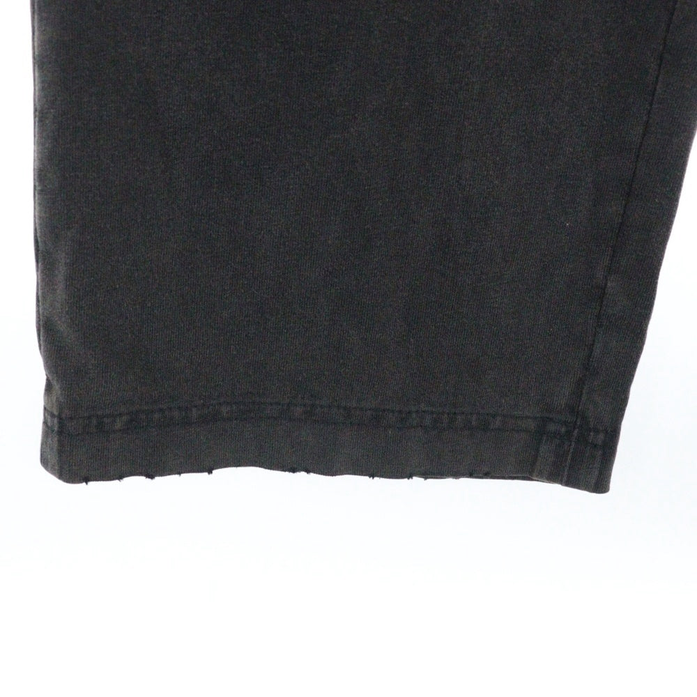 BALENCIAGA(バレンシアガ) 21AW WORN OUT COTTON KNIT PANTS ウォームアウト コットンニット パンツ チャコールグレー 662403